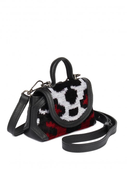 Шелковая (Бахмаль) Сумочка RUBRA SYNCTA! (Бордовая синкопа) Bebe_RUBRA SYNCTA!